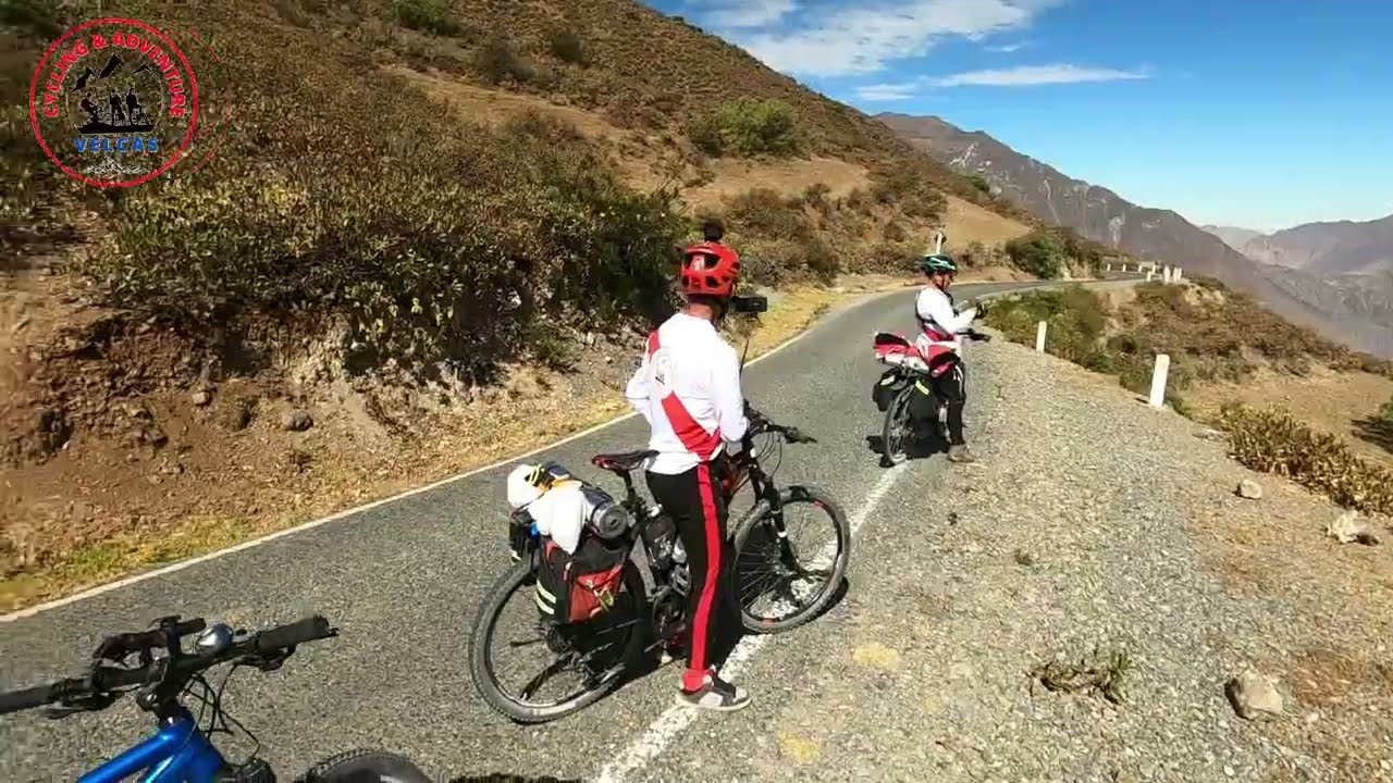 RUTA: CAJATAMBO  -  BARRANCA  LOS VELCAS  full pedal  la vuelta al NORTE CHICO - LIMA - PERU parte 4