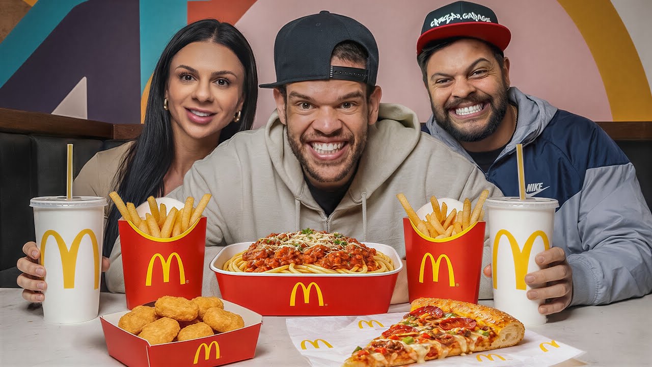 TIVE QUE VOLTAR NO MC DONALDS QUE VENDE MACARRAO