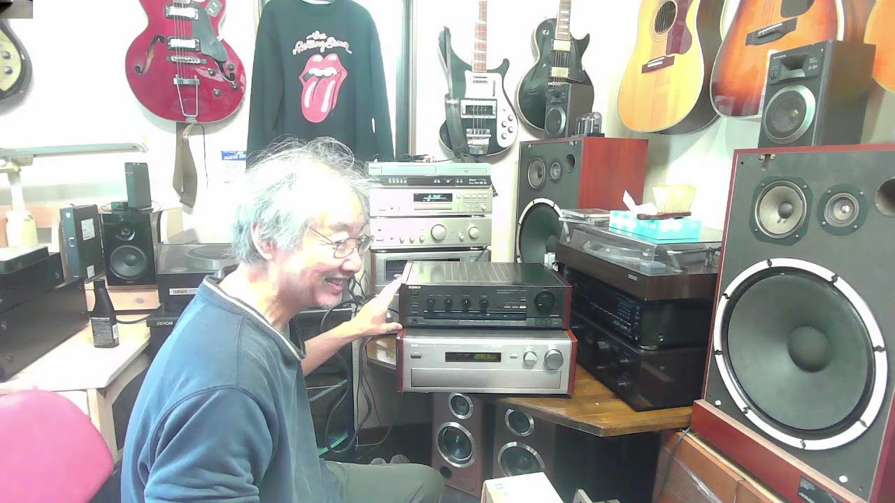 AVアンプ 2台　YAMAHA AVX-2200DSP　SONY TA-AV500　保有記録