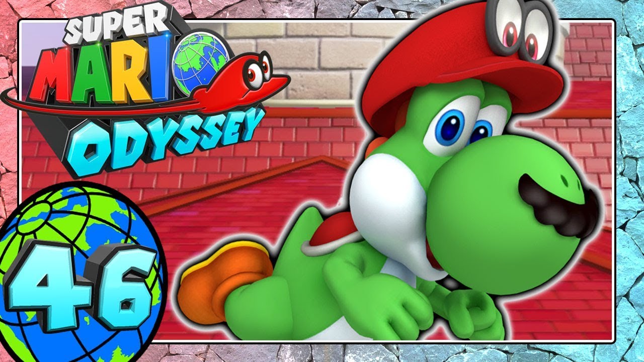 SUPER MARIO ODYSSEY Part 46: Yoshi auf dem Schlossdach
