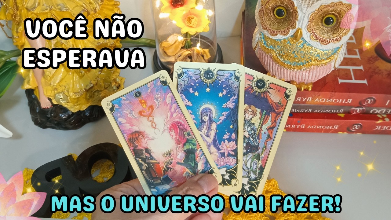 💖 VOCÊ NÃO ESTAVA ESPERANDO, mas uma SURPRESA na Sua VIDA AMOROSA foi Preparada pelo Universo! 😱