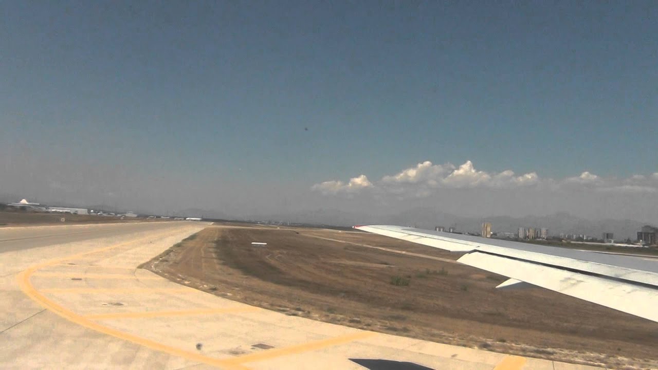 Взлёт Анталия Боинг 767-300