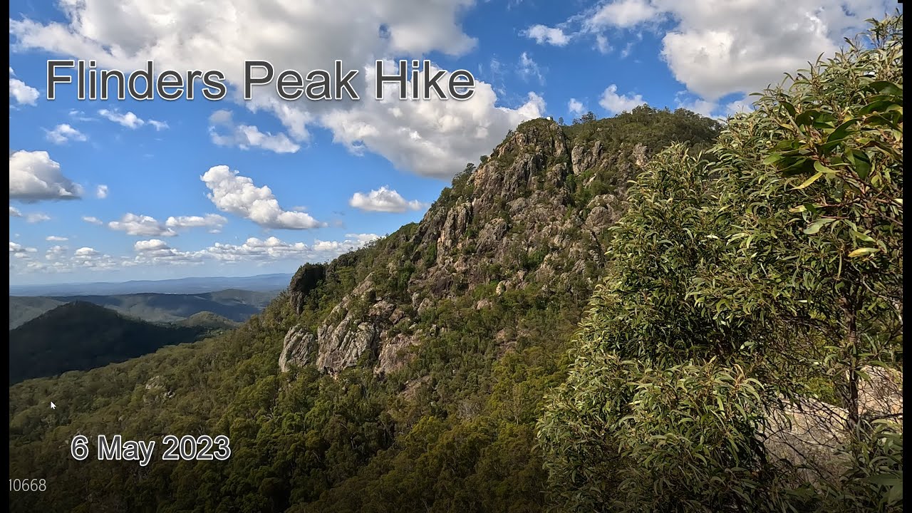 Flinders Peak Hike - Steep, Rocky and Great Views (6 May 2023)