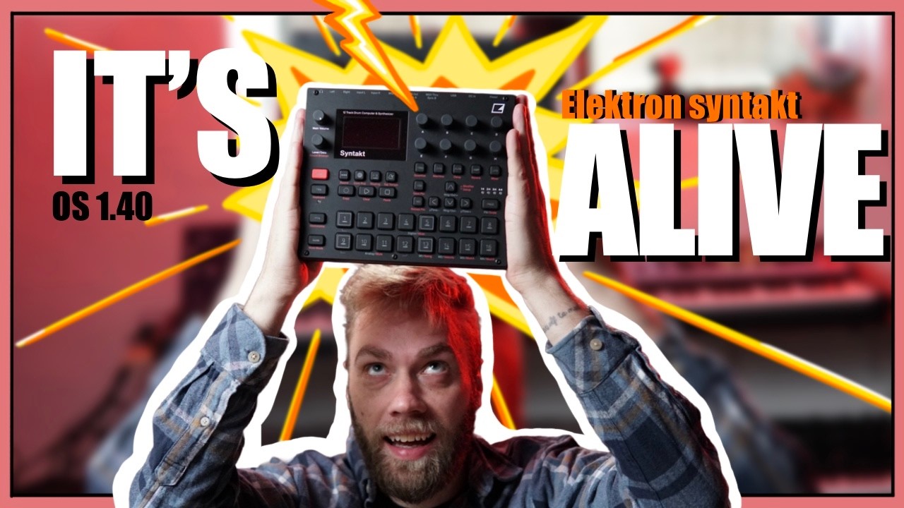 THE ELEKTRON SYNTAKT IS BACK !!! IT IS A NEW MACHINE │ Update OS 1.4 REVIEW