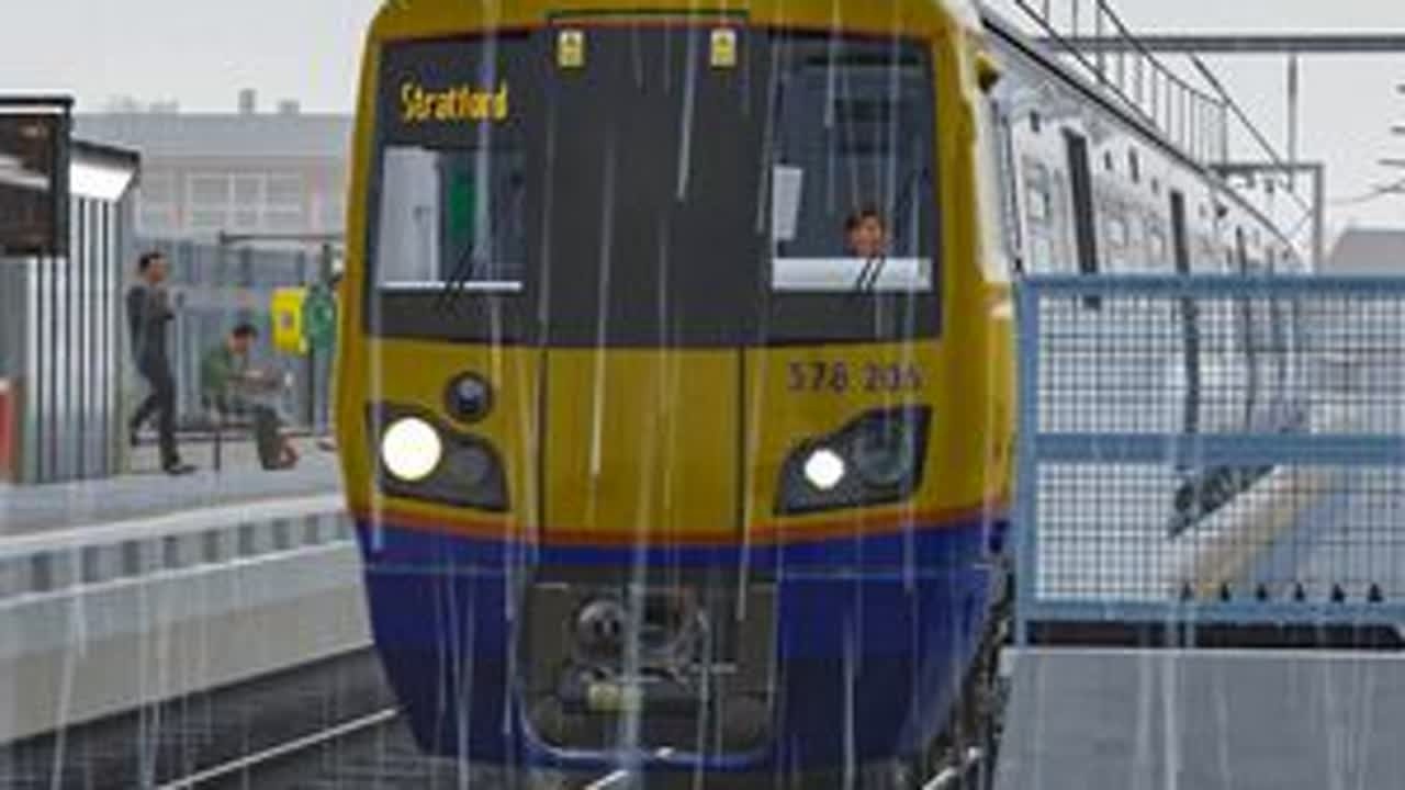 《模拟火车世界5》在雨季里驾驶378途经肯蒂什镇西站 #模拟火车世界5 #模拟火车 #地铁🚇 #单机游戏 #steam游戏 游戏：Train Sim World 5《模拟火车世界5》简介：...