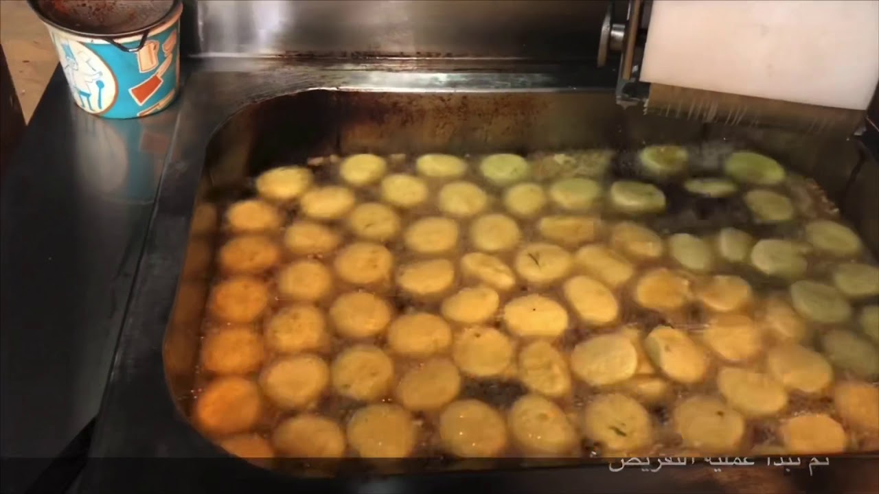 ماكينة فلافل اتوماتيكيه مع حوض الزيت و مُجفف ، من ماس للصناعات الهندسيه