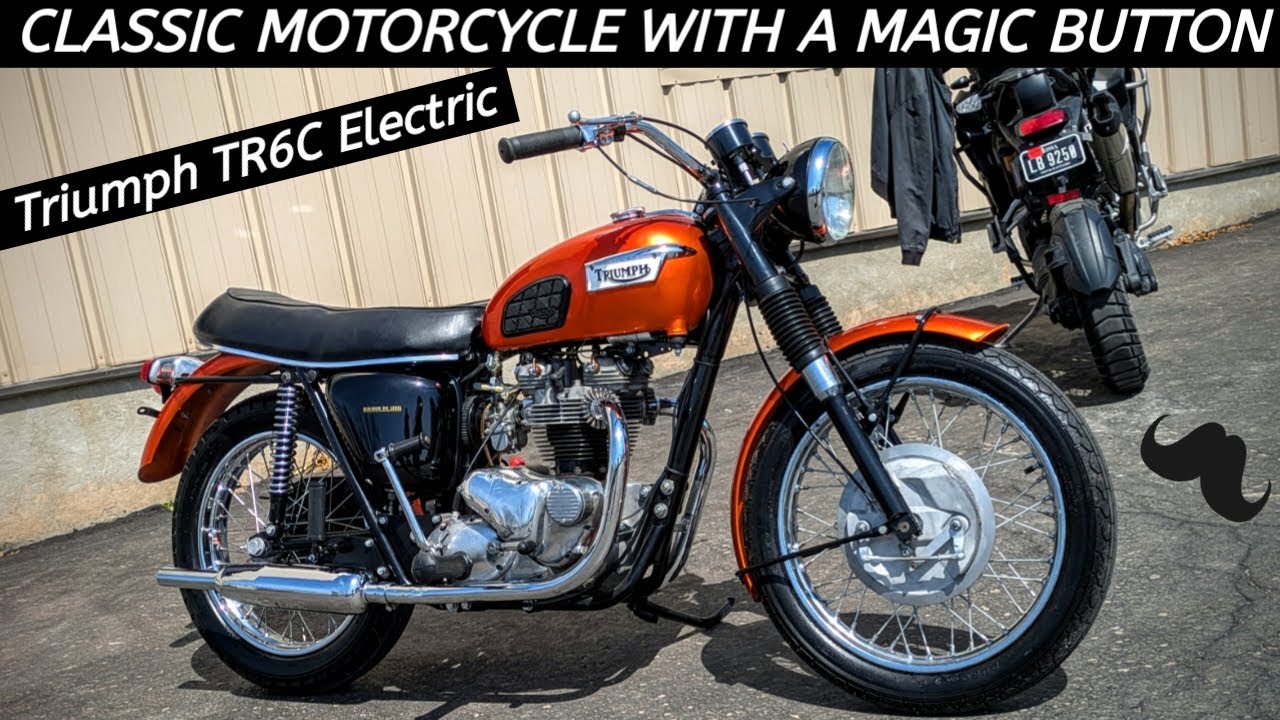 Vintage Triumph TR6C Trophy w/ ELECTRIC START - Wahoo!