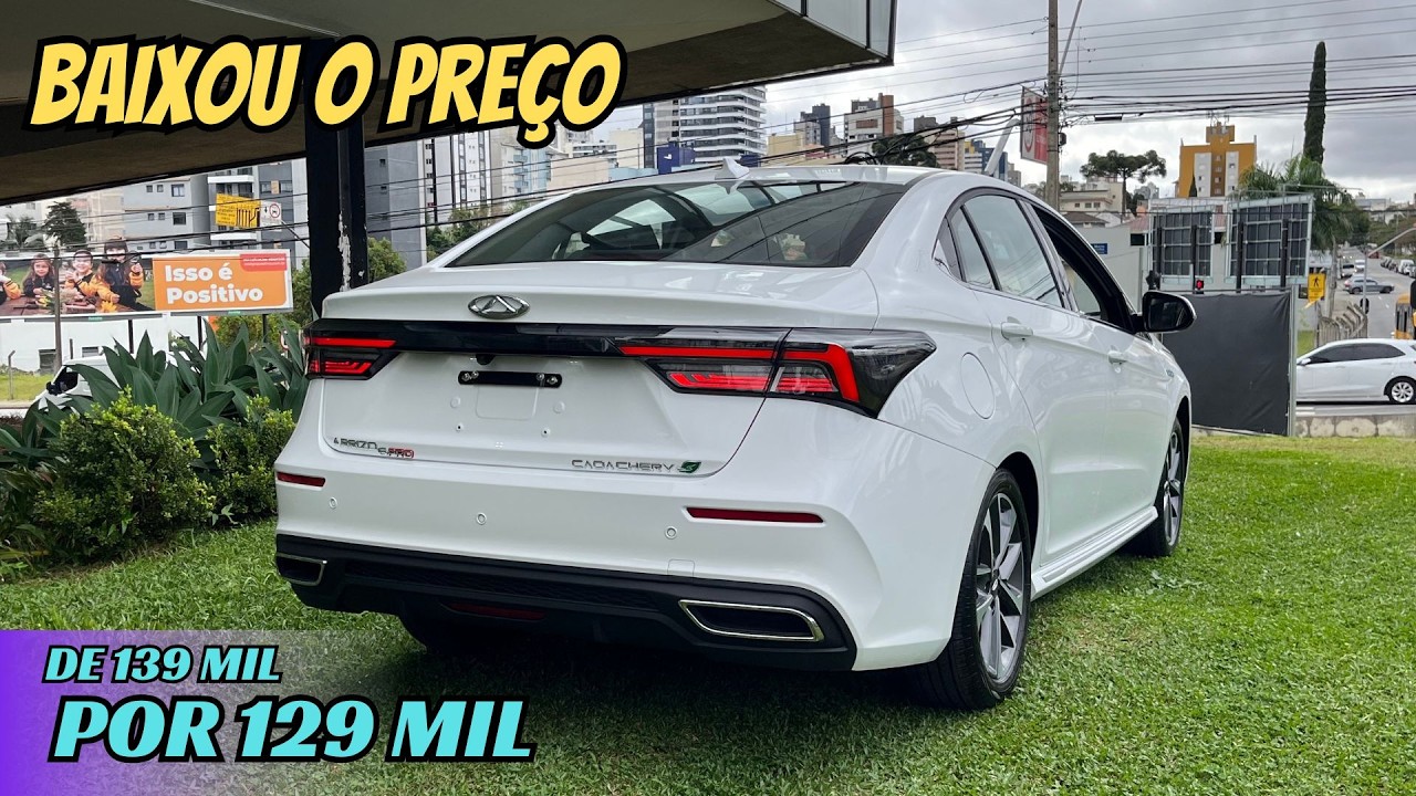 BAIXOU O PREÇO DO NOVO CAOA CHERY ARRIZO 6 PRO HYBRID