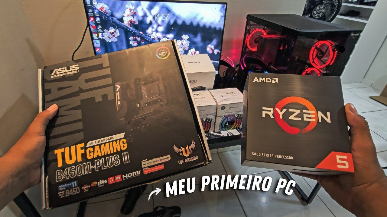 Unboxing do Meu Primeiro Pc Gamer dos Sonhos! (Realizando um sonho)