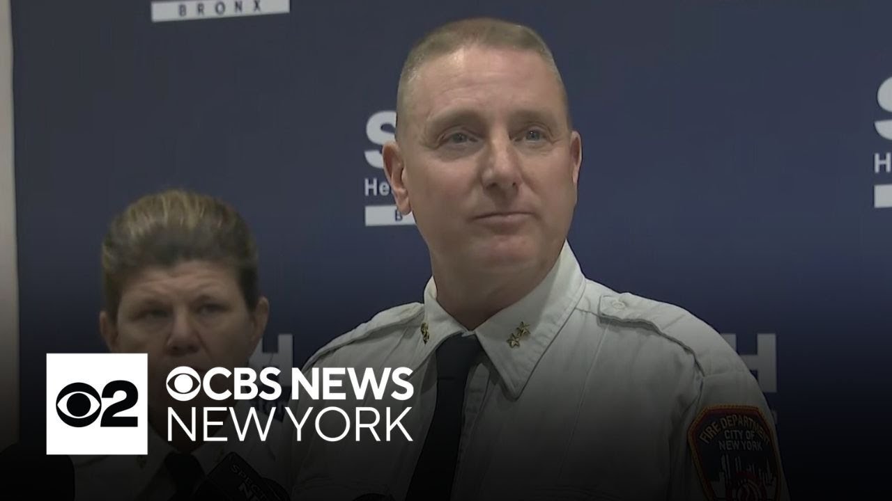 FDNY gives update on firefighter injured battling Bronx fire