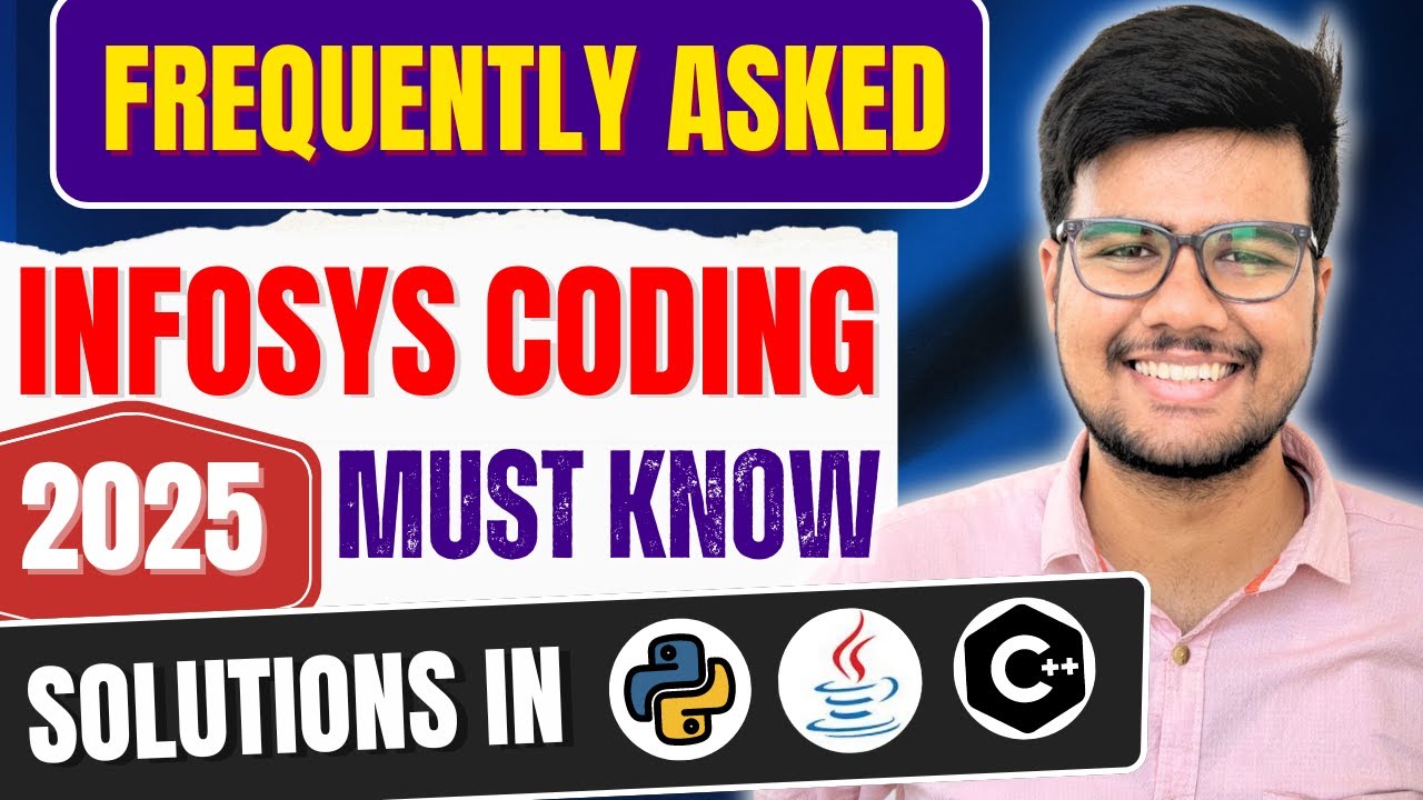 Infosys 2025 Placement: Top Coding Sheet Solutions - Part 1