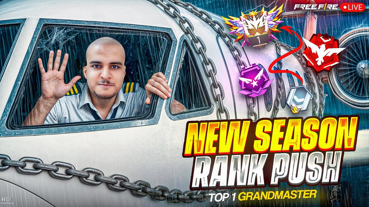 NEW SEASON CSR 😎 PUSH TO TOP 1 GRANDMASTER 😎👽 #classyff #nonstopgaming #freefirelive #ssgamerzone