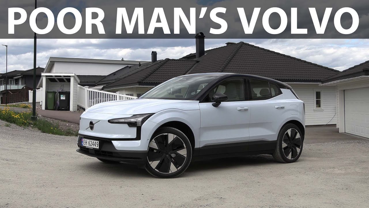 Тест диапазона Volvo EX30 RWD ER