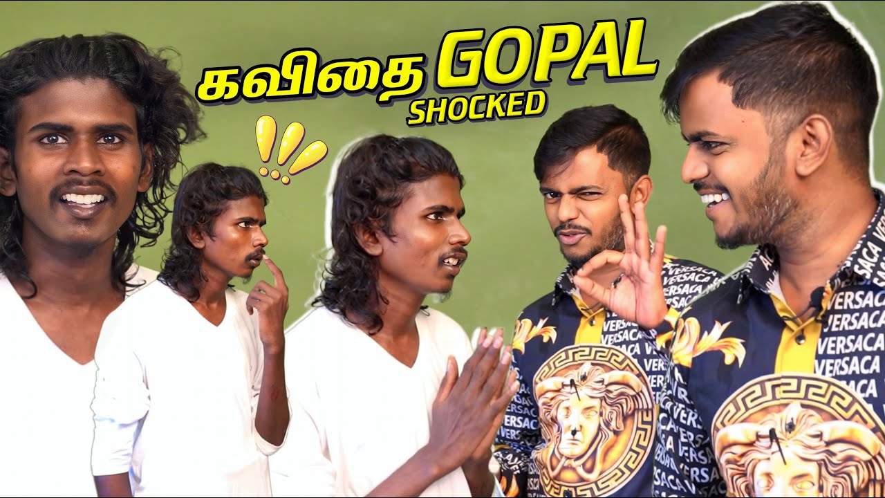 எப்படினே ?? 😮 Magician Vicky Krish shocked Kavidhai Gopal 🔥 Funny Reactions