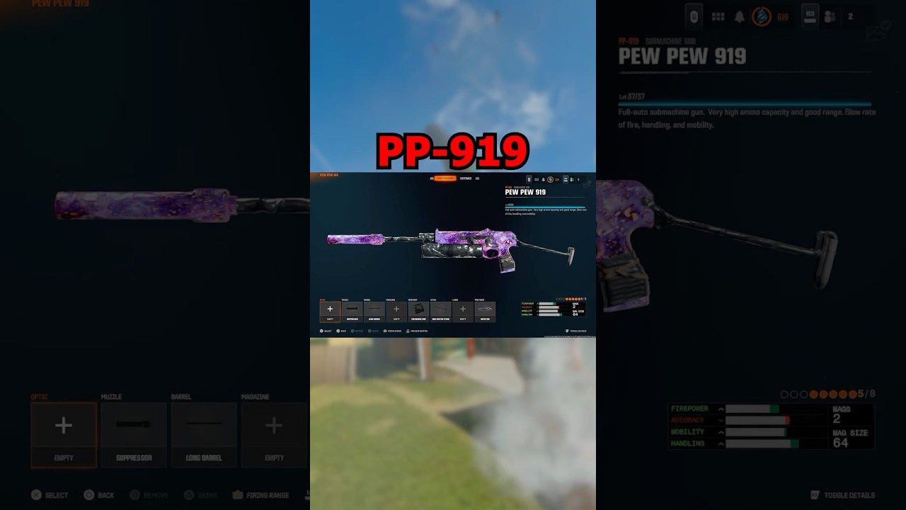 ОБНОВИТЕ свой класс PP 919 НЕМЕДЛЕННО в BO6! 👑 (Лучшая настройка класса PP 919)