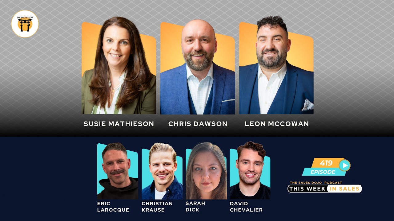 The Sales Dojo Podcast – Episode 419: This Week in Sales – 20/01/2026