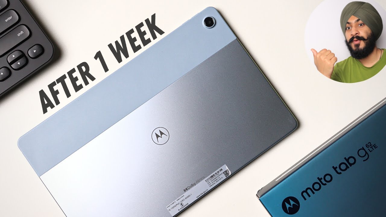 Motorola Tab G62 After 1 Week Of Usage || IN DEPTH HONEST REVIEW ||