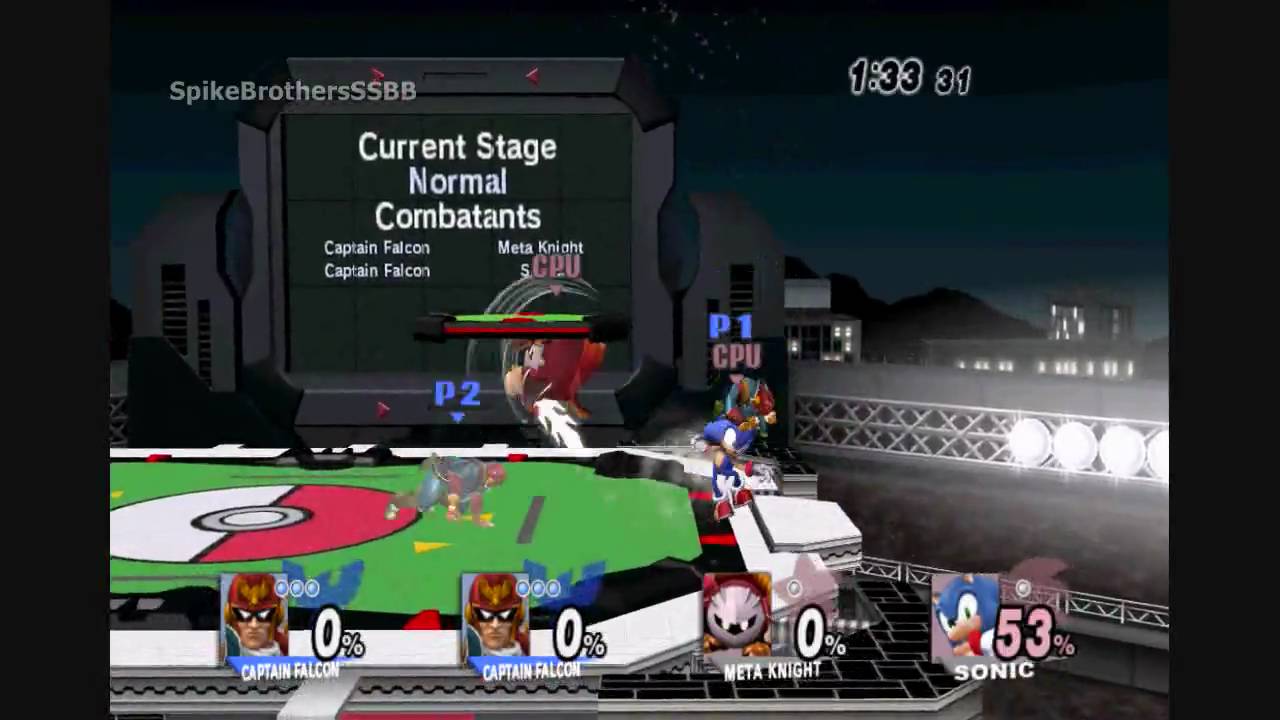 SSBB [TAS] - Perfect Captain Falcon Team Match