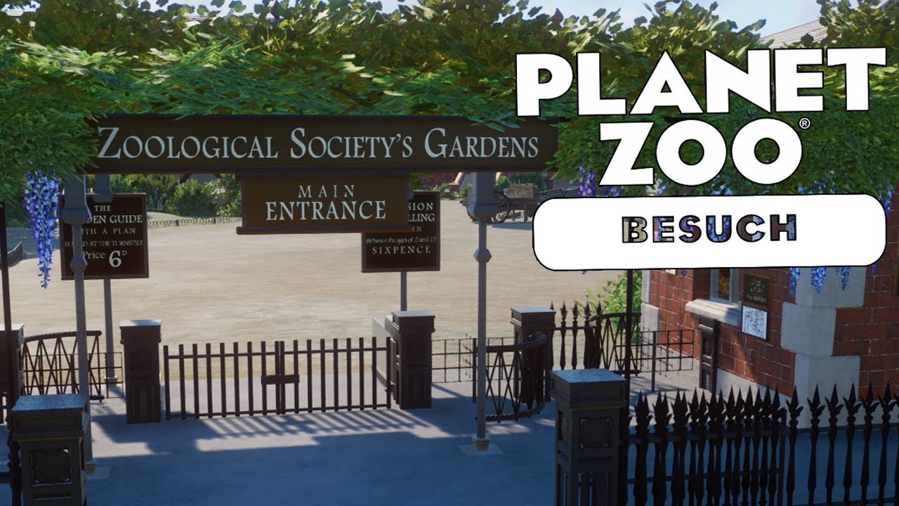 London Zoo 1904 von @ralphthestick &laquo;&raquo; Planet Zoo Community Besuch 🏕 | Deutsch | German