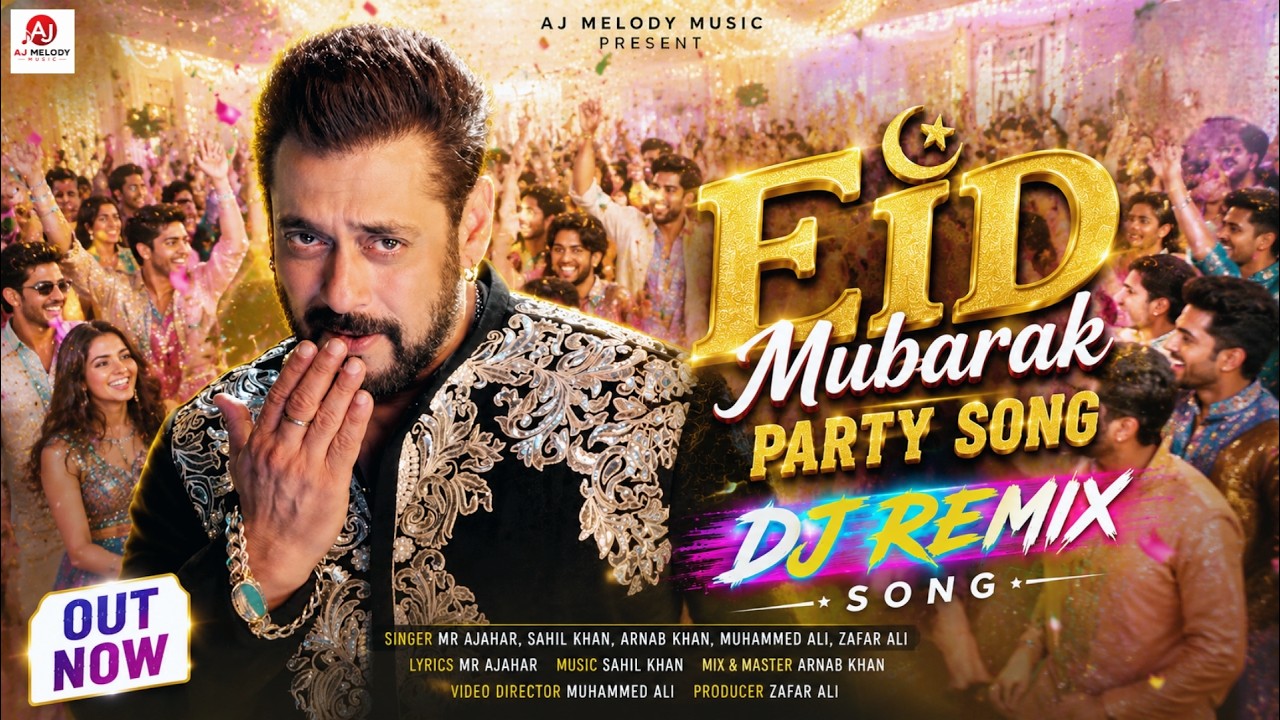 EID MUBARAK 2026 - Salman Khan (Official Song) | Salman Khan Special Video | Eid Mubarak 2026