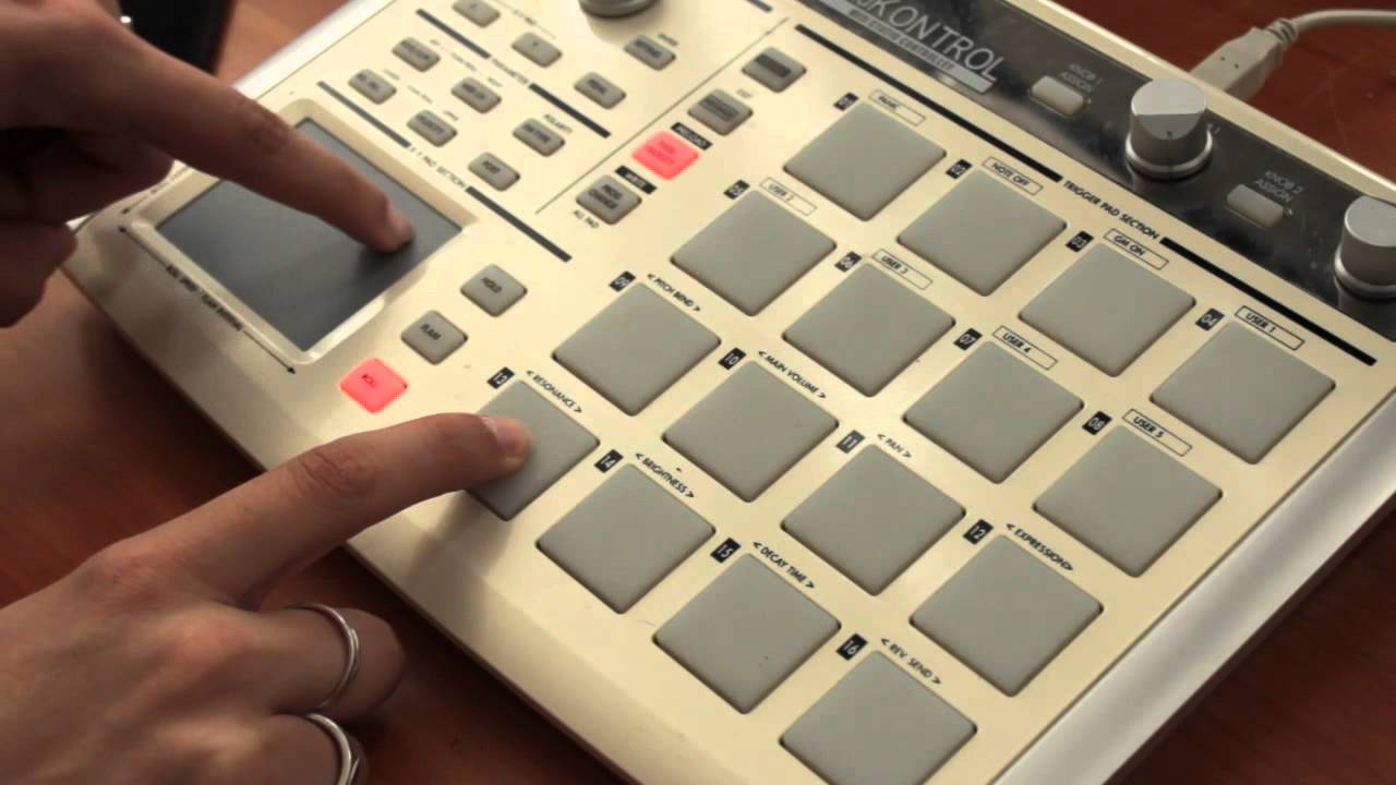 Korg padKONTROL basic tutorial