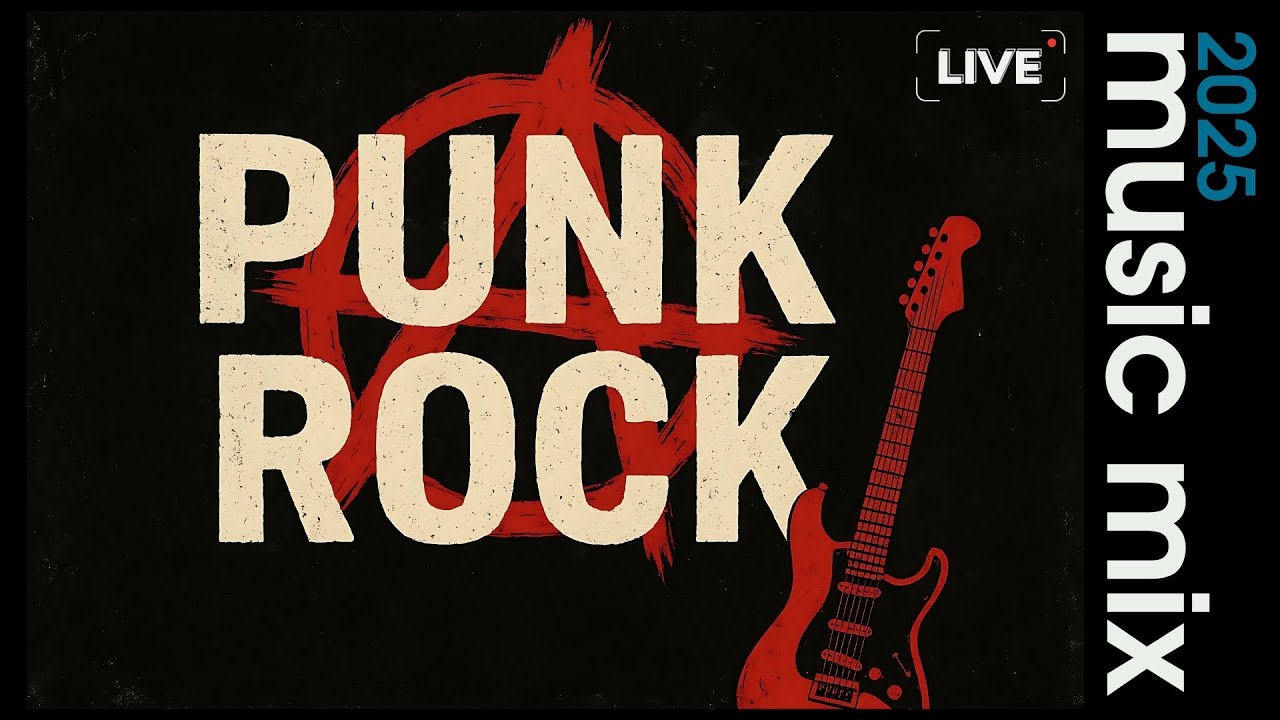 🎸1 HOUR STUDIO-QUALITY PUNK ROCK MIX 2025 🤘 Rebellious & Edgy (Clear Sound, Fast Riffs, Raw Vocals)