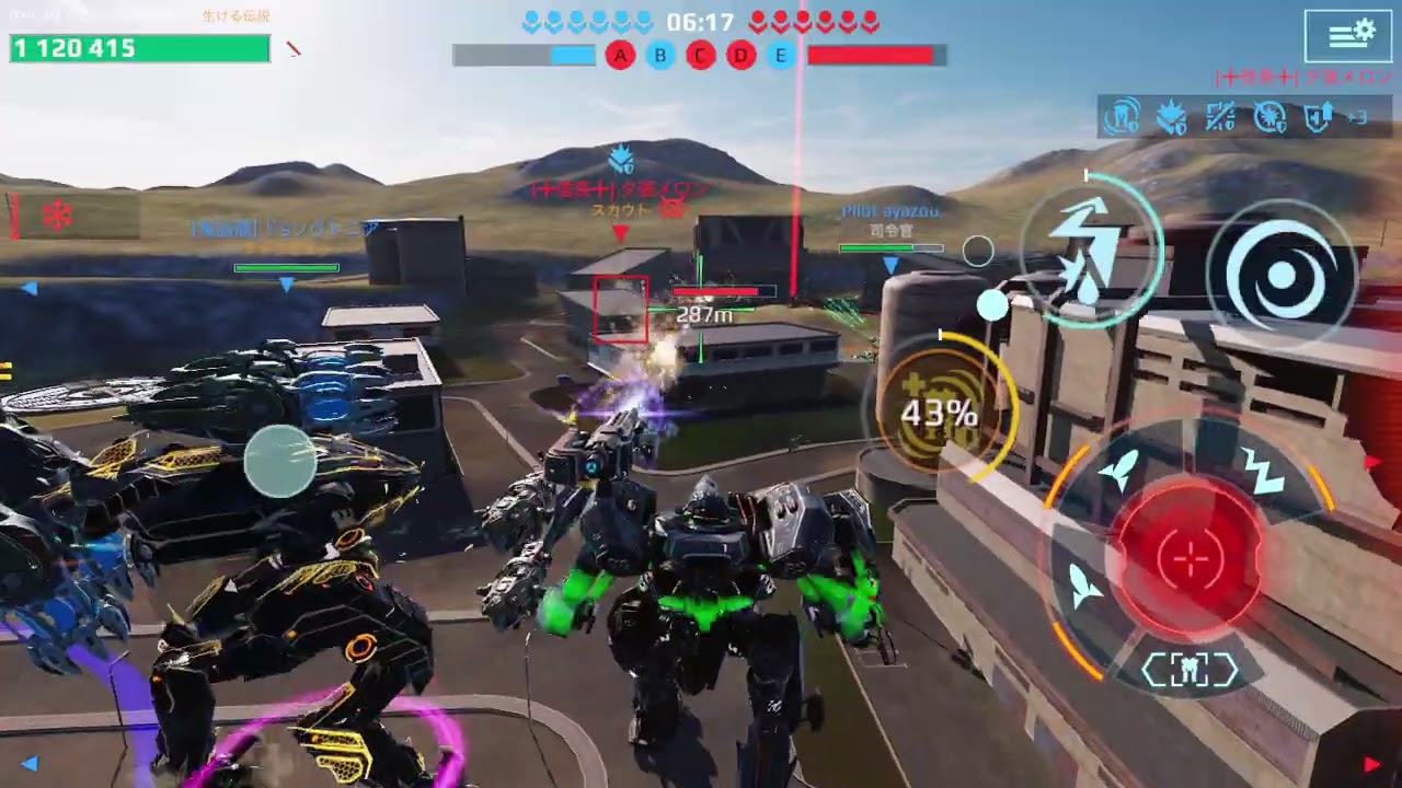 【war robots】いつぞやの孔メェさんライブ(孔メェさん居ない