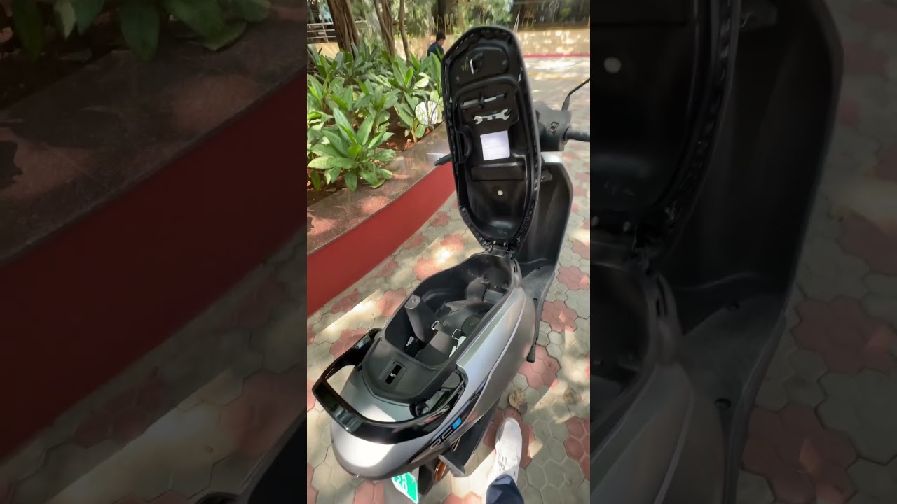 Activa Electric & QC1 Under Seat Storage !! #automobile
