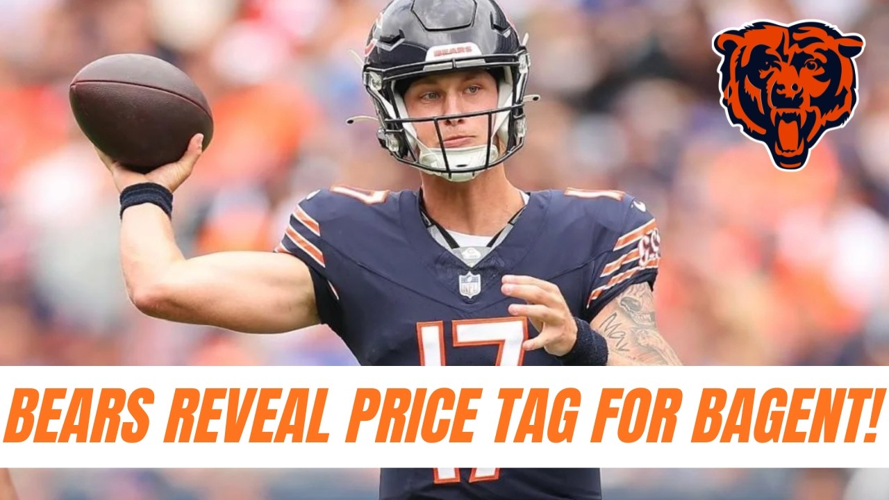 Chicago Bears REVEAL Asking Price For QB Tyson Bagent In A Trade!
