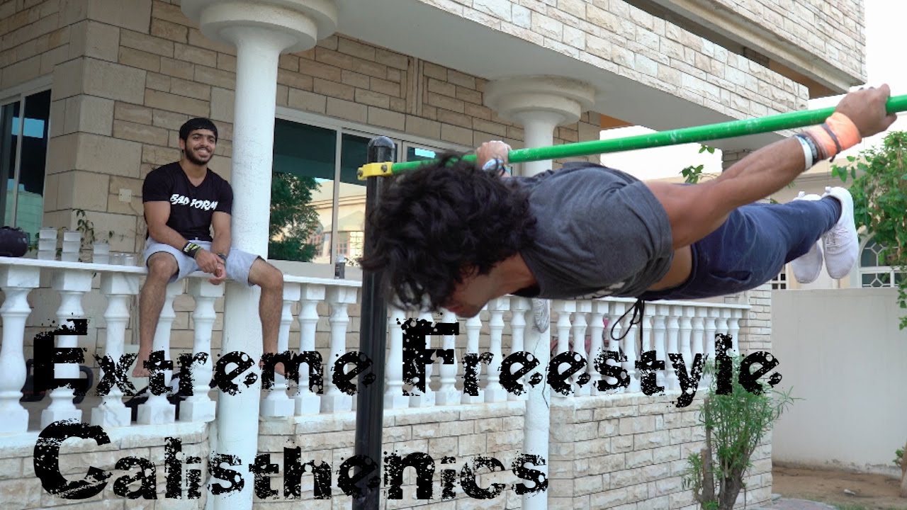 EXTREME Freestlye Calisthenics -  Street Workout UAE