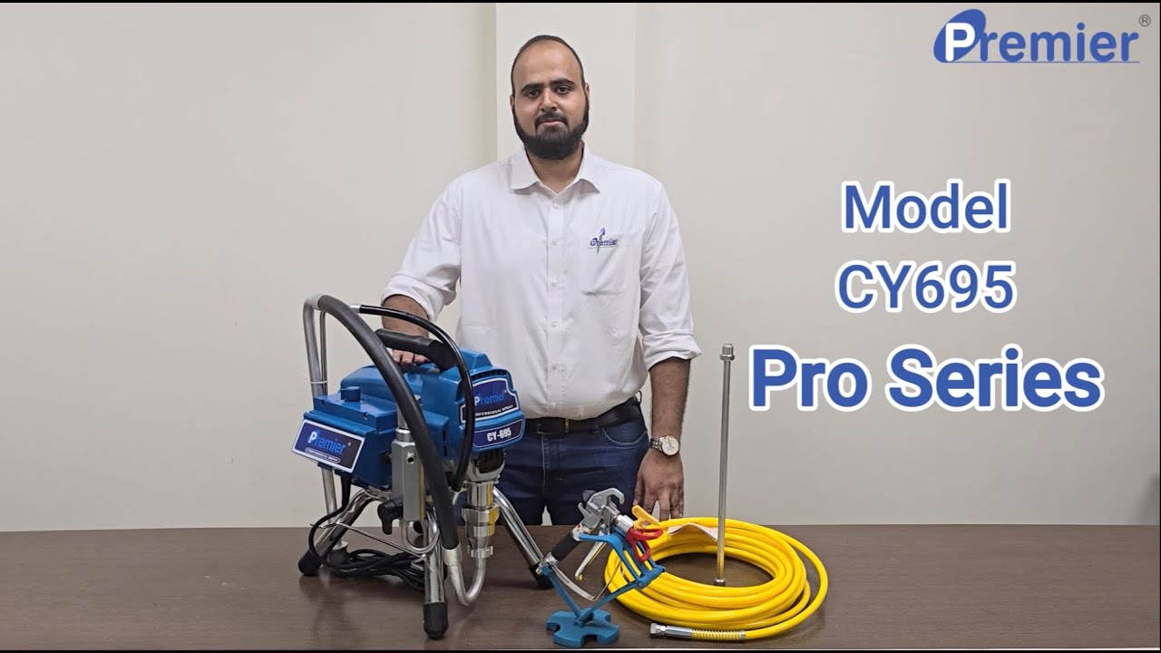 Premier CY695 Piston Type Airless Paint Sprayer