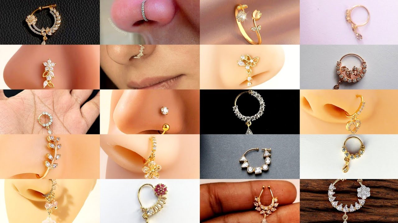 Latest Lightweight Gold Nose Ring Designs | Beautiful सोने की नथ डिज़ाइन 2025 | New Gold Nose Pin