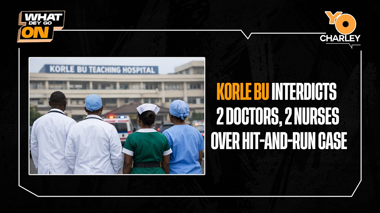 Charles Amissah’s death prompts Korle Bu to suspend 2 doctors and 2 nurses over alleged negligence.