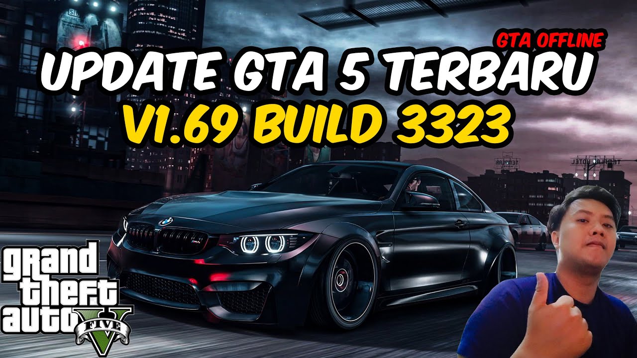 CARA UPDATE GTA 5 V1.69 BUILD 3323 (2024) GTA 5 INDONESIA