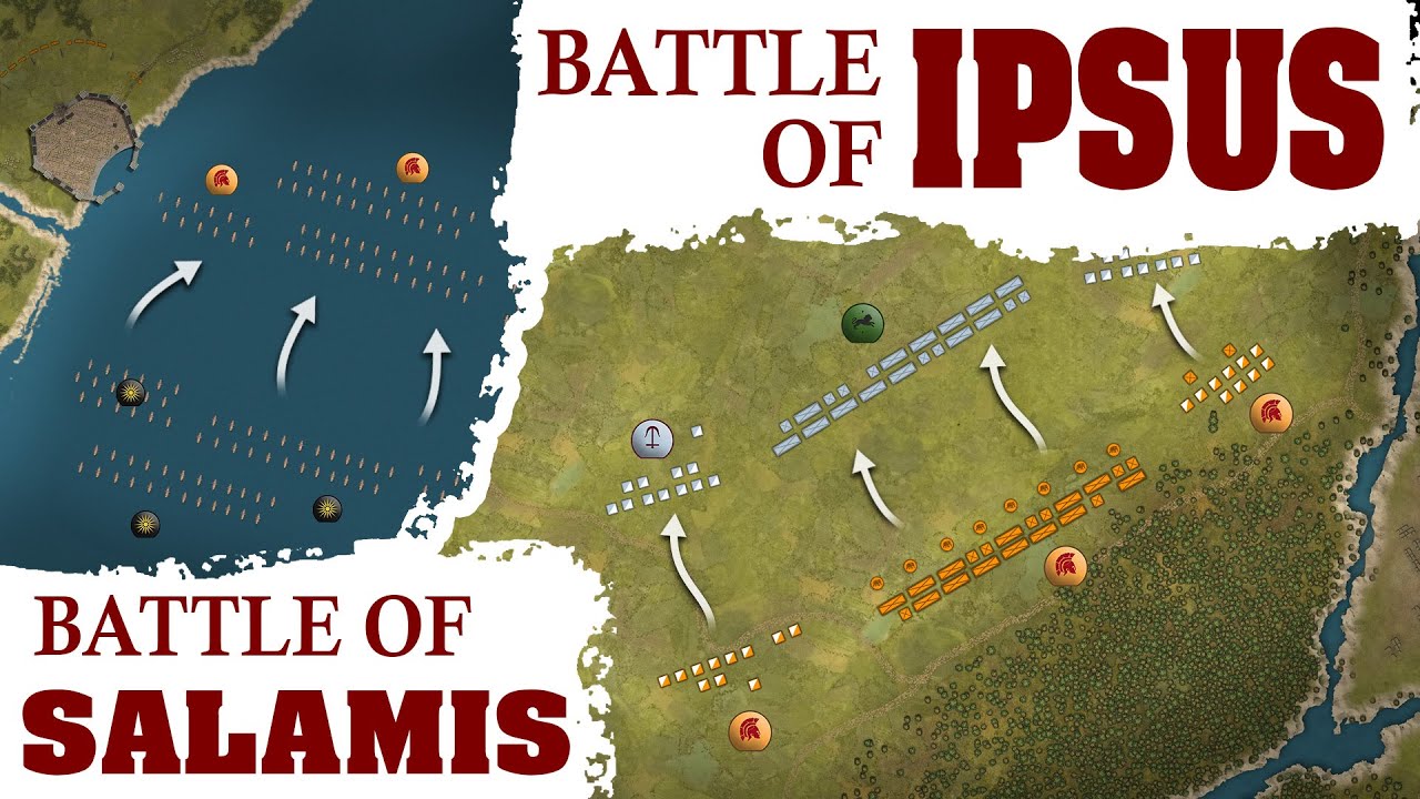 Fourth War of the Diadochi - Battles of Ipsus and Salamis | 309 - 301 BC |