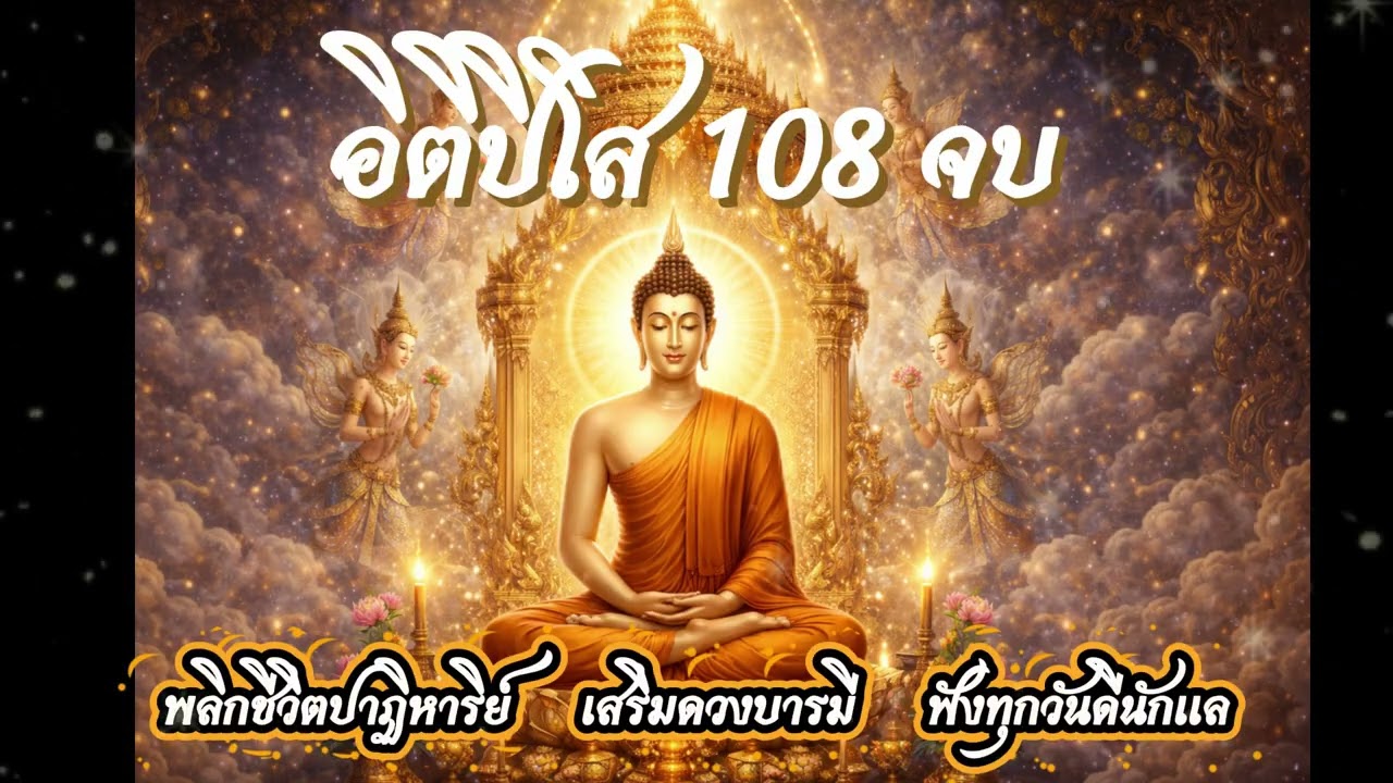 สวดอิติปิโส 108 จบตั้งจิตให้สงบ เสริมสิริมงคลให้ชีวิตฟังได้ทุกวัน ก่อนนอนหรือยามเช้า 🙏✨