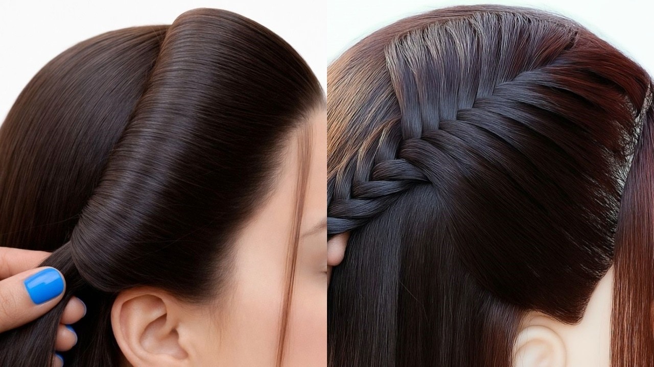 Самые стильные прически - Новые простые прически | Модные прически | Прически для девочек | прическа