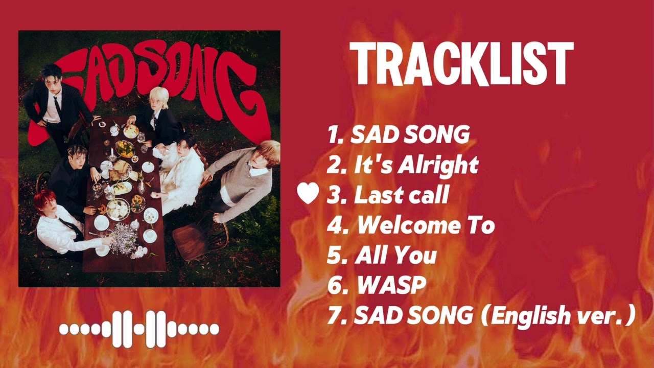 【🔥PLAYLIST🔥】P1Harmony - ALBUM  ”SAD SONG ”  @P1Harmonyofficial