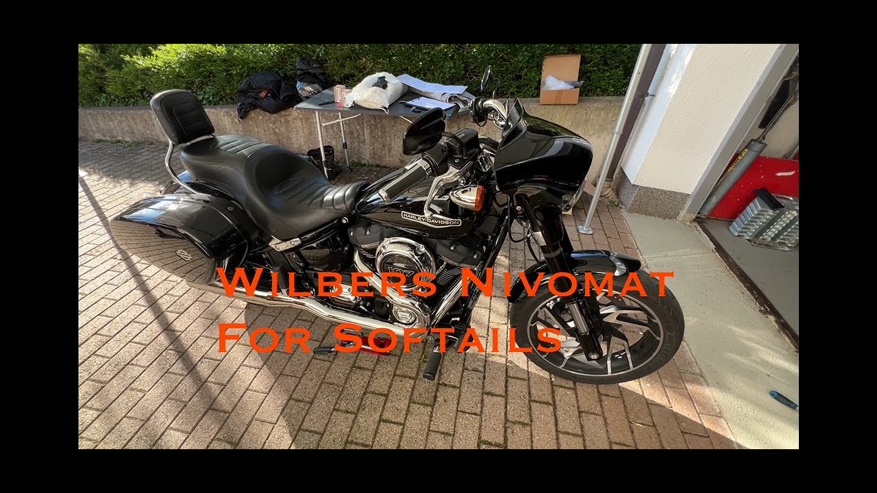 Harley Davidson Softail Sport Glide Wilbers Nivomat install