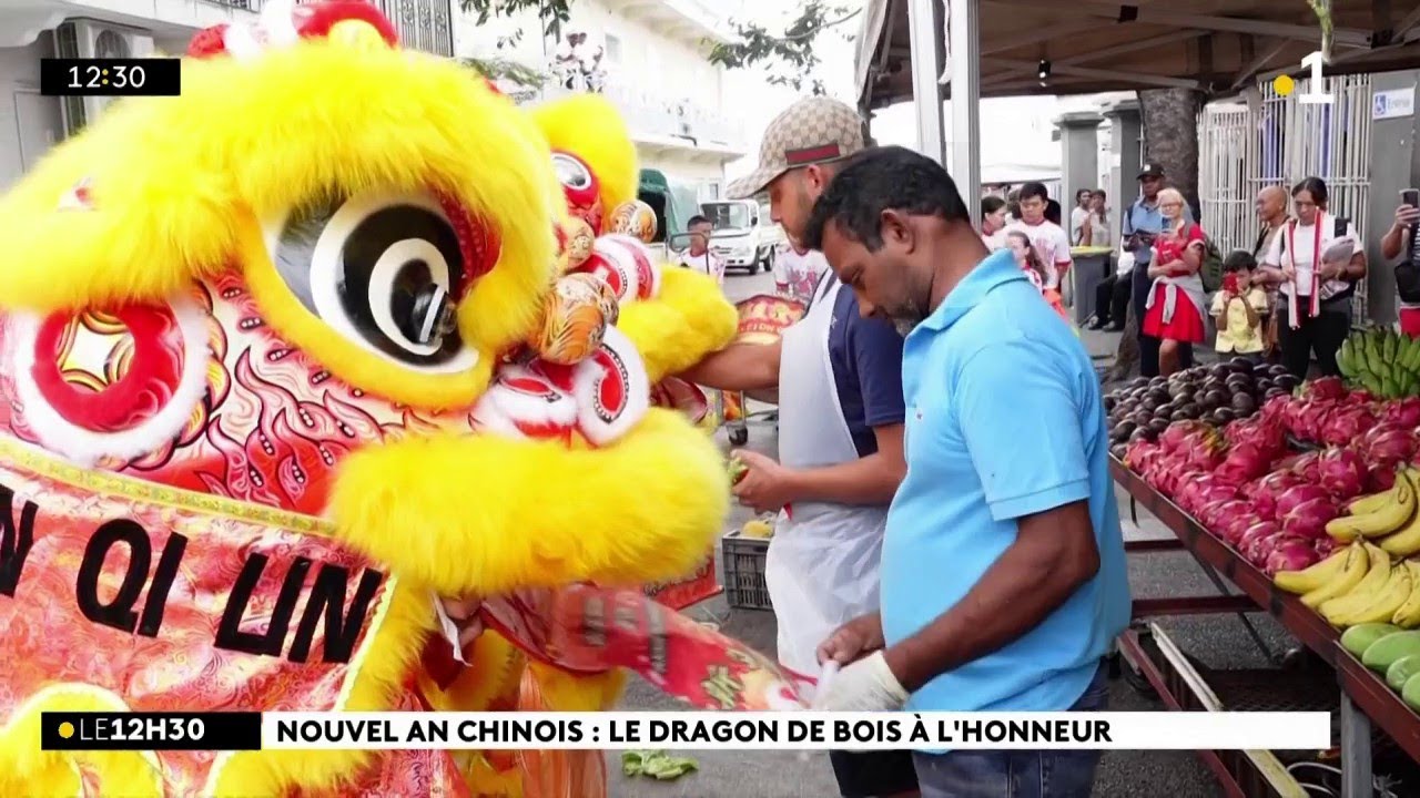 Nouvel an chinois : prospérité et réussite pour cette année placée sous le signe du Dragon de bois
