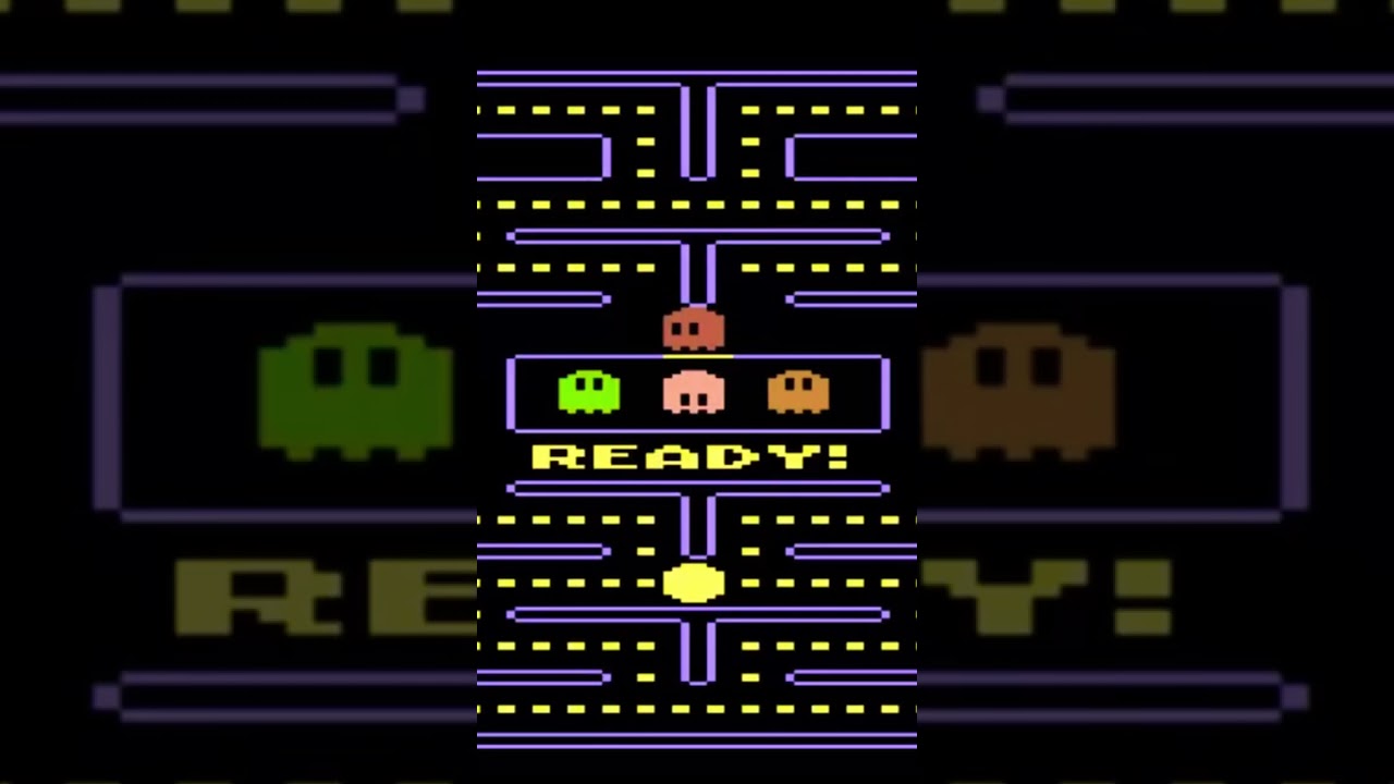 #atari  #pacman better on a #c64 ???
