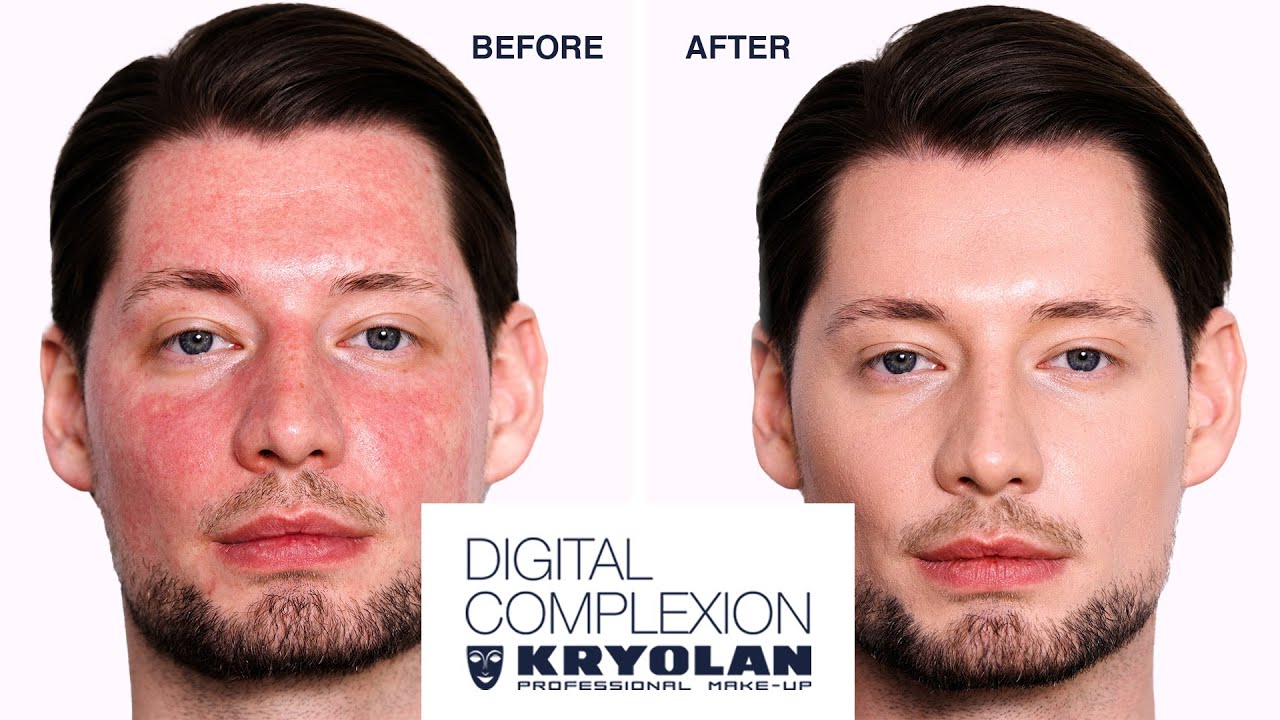 How To Cover Redness/Rosacea: Step-by-Step Make-up Tutorial With Paul Merchant | DIGITAL COMPLEXION