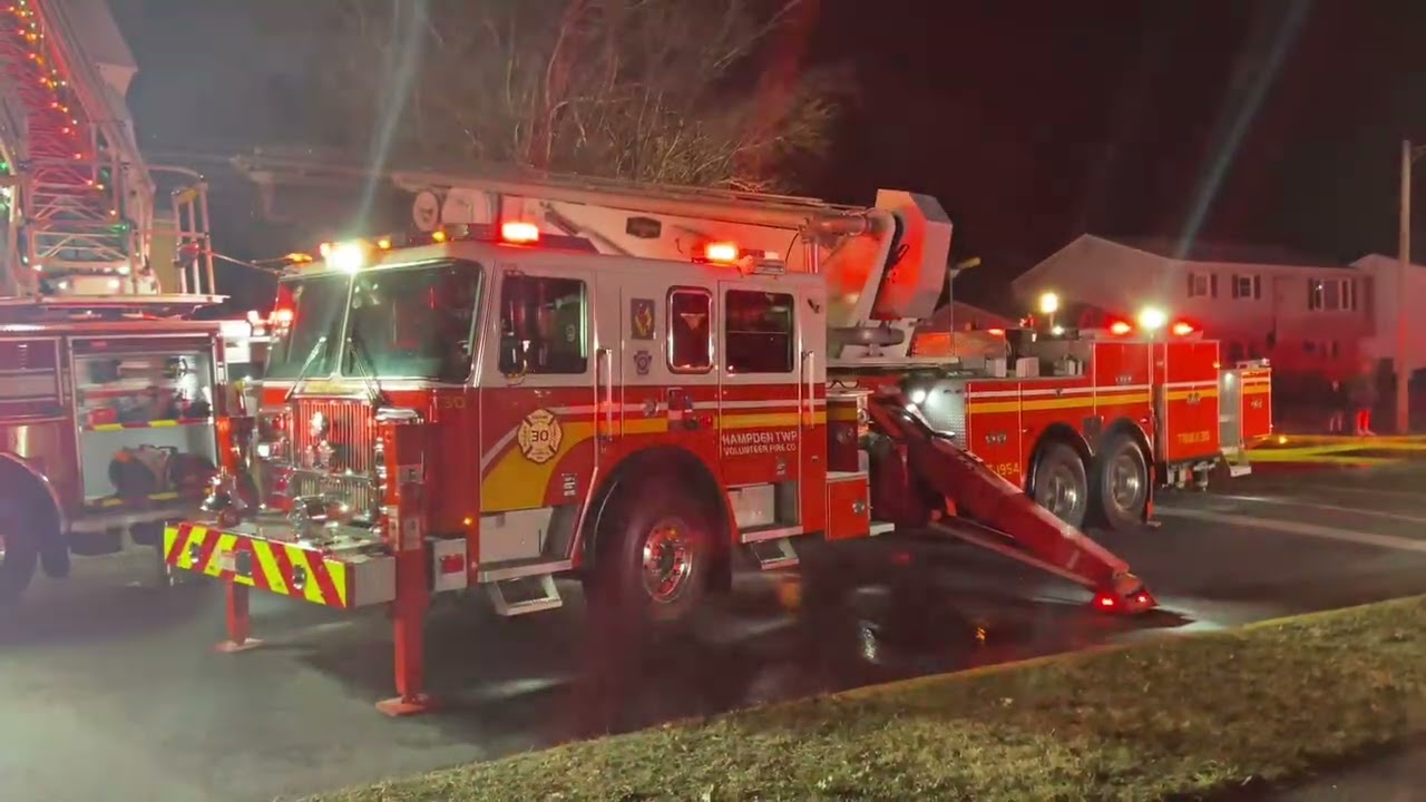 3/11/25 - Mechanicsburg, PA Edgewood Drive House Fire