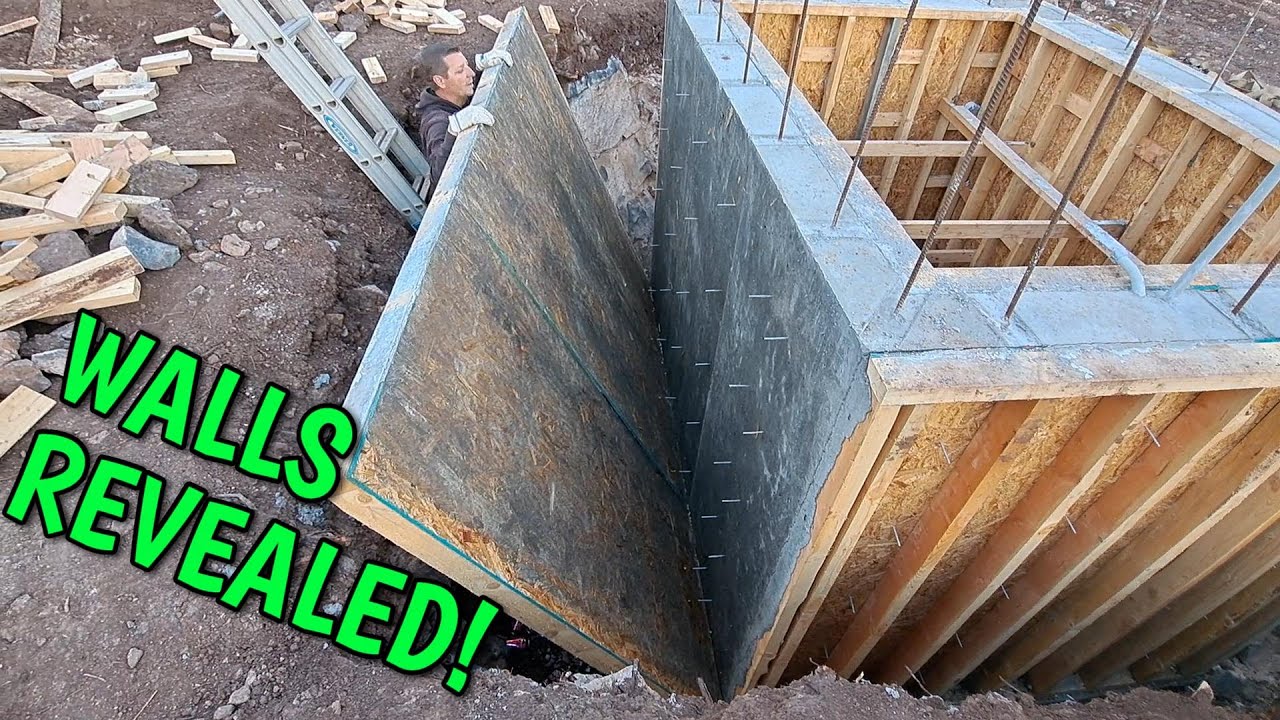 ГЛАВНОЕ ОТКРЫТИЕ! Стены подвала раскрыты | Самостоятельное строительство дома