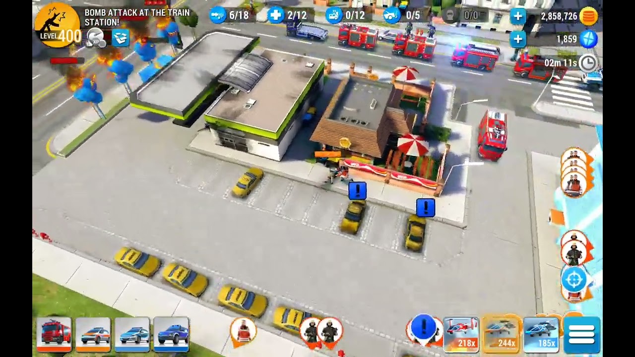 Emergency HQ - Bomb Attack At Train Station