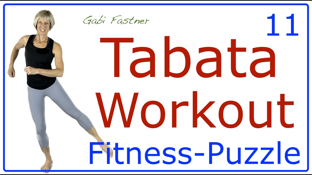 11 🧩 15 min. Tabata Training | kurzes effektives Workout ohne Geräte