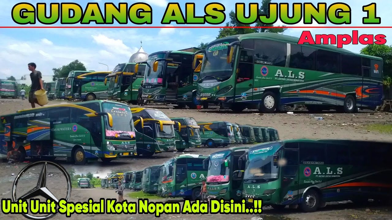 RIVIEW BUS ALS,YANG BODY NYA MASIH KINCLONG DAN CHASIS YANG DIGUNAKAN MB OH BERAPA !! || ALS UJUNG 1