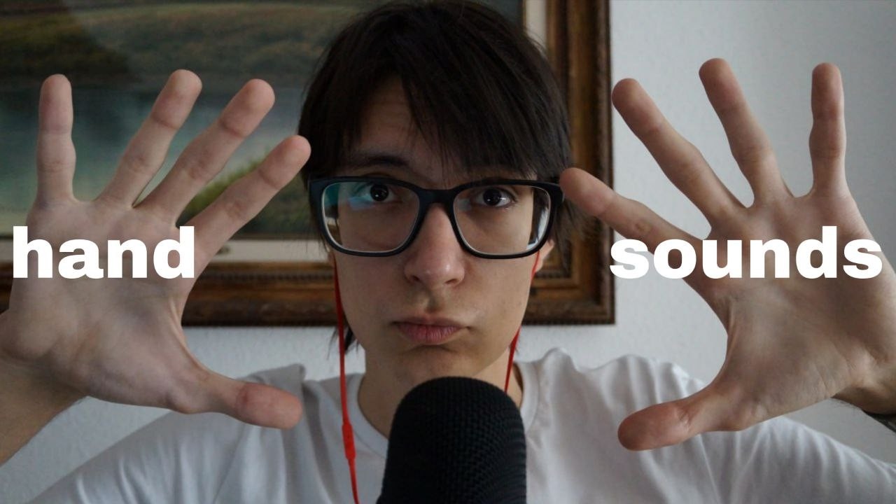 ASMR-звуки рук (потирание, постукивание и немного лаяния)