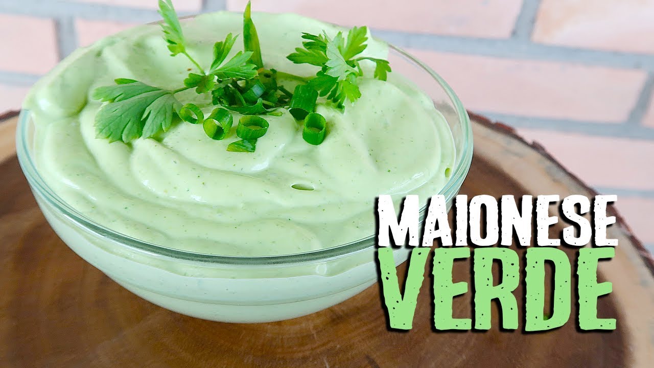 Como fazer Maionese Verde igual a de hamburgueria