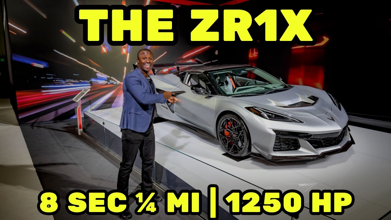 Chevy C8 ZR1X: 8 сек. на 1/4 мили у Corvette, прямо с завода!